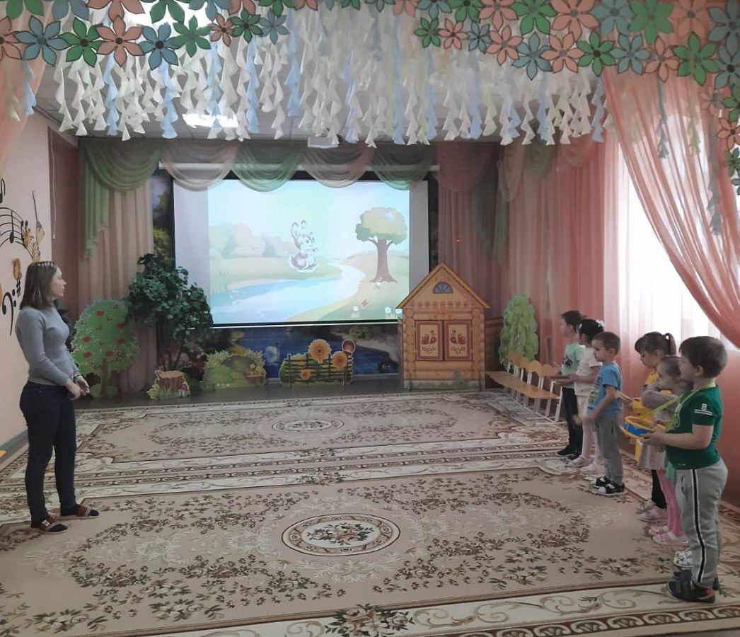 Театрализованный досуг  «Заяц в лесу» 