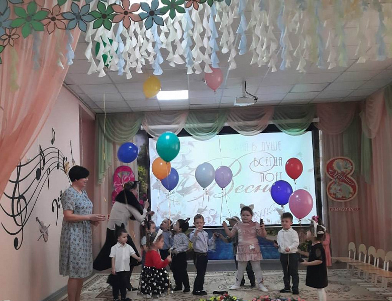 Праздник 8 МАРТА в младших группах